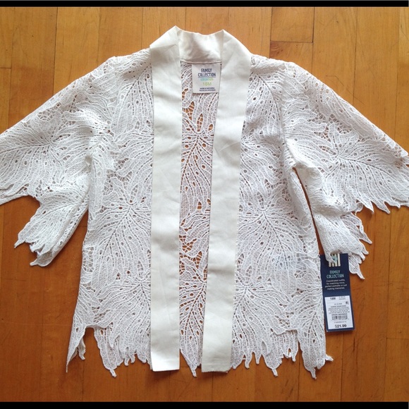 OshKosh Girls White 18 Month Embroidered Blazer NWT - Picture 4 of 14